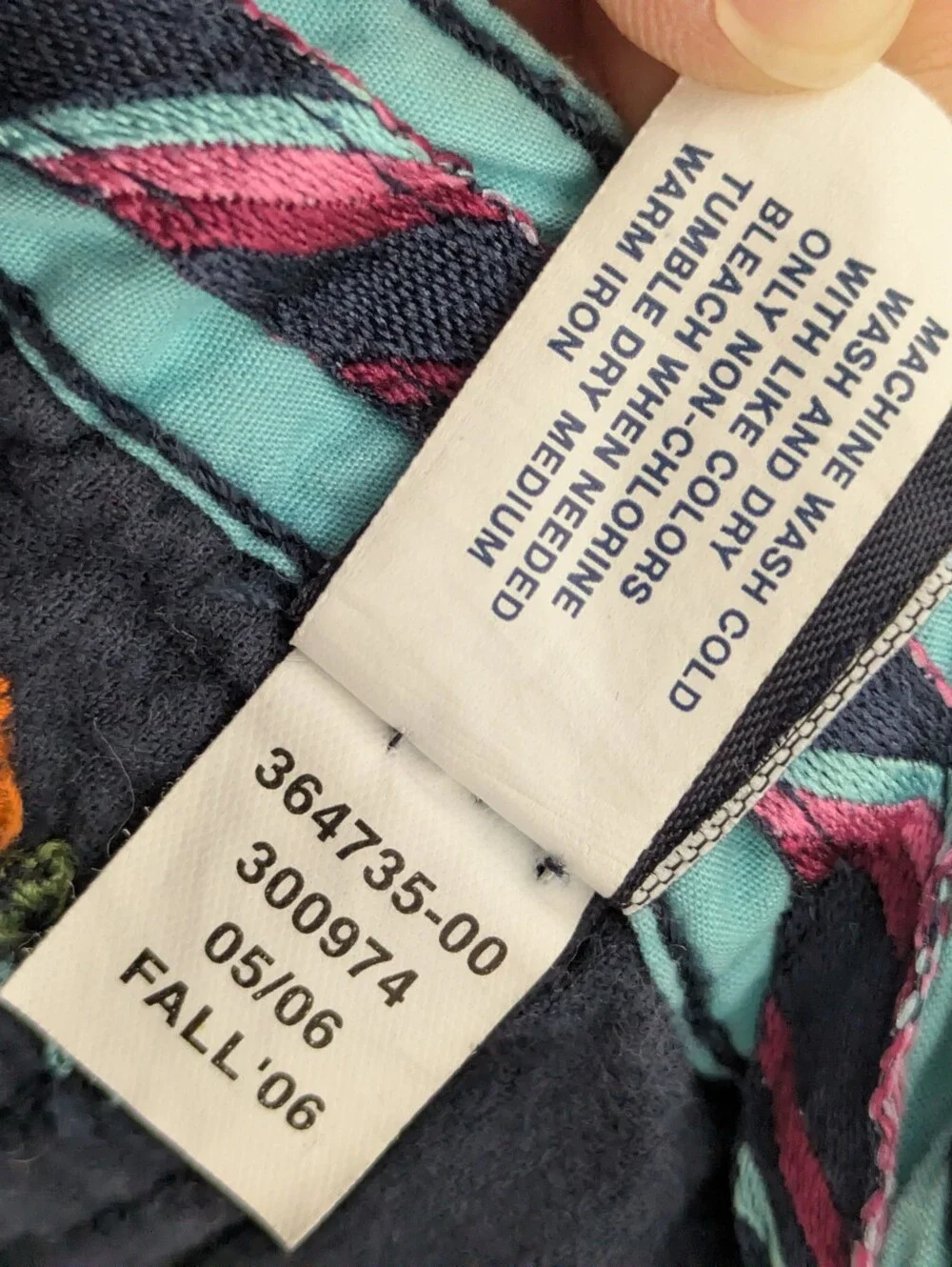 Gap Flower Embroidered Corduroy Skirt 2